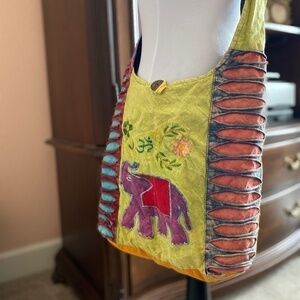Nepalese Boho Crossbody Sac